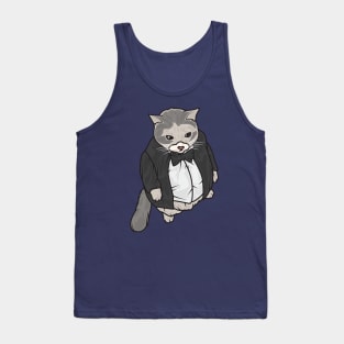 Distinguished Gentlecat Tank Top